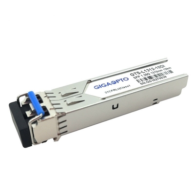 1.25G SFP 550m DOM LC van MMF/10km SMF 1310nm Industriële Zendontvangermodule 1000BASE-LX/LH