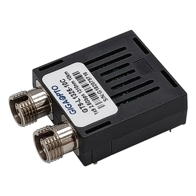 de Optische Zendontvanger 1310nm 10km van 2.5Gbps 1x9 de Zendontvangermodule van Sc FC ST LVPECL PECL van SMF Duplex