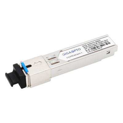 Van de de Klassenb+ GPON SFP Zendontvanger TX1.244G/RX2.488G 1310nm TX 1490nm RX van ONU ONT Sc UPC 20km DDM