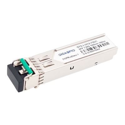 1.25G Optische de Zendontvangermodule 1550nm 160km van SFP Duplexlc DOM van 1000BASE ZX SMF