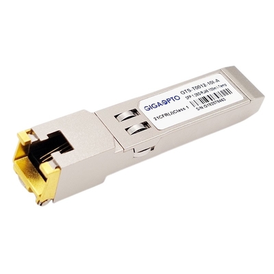 1000Mbps kies Koper van de de Zendontvangermodule 1000BASE T van Wijzesfp het Optische rj-45 uit Industriële 100m