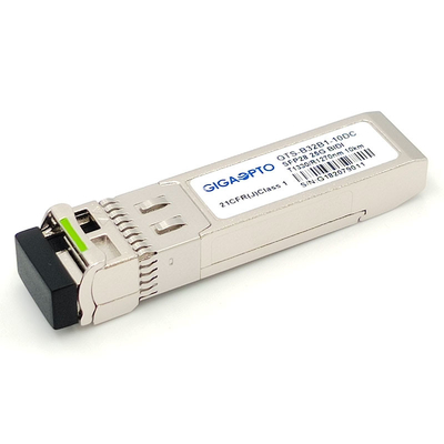 De Tweerichtingssfp Module 1330nm TX 1270nm RX 10km van SFP28 25GBASE Simplexdom van LC SMF