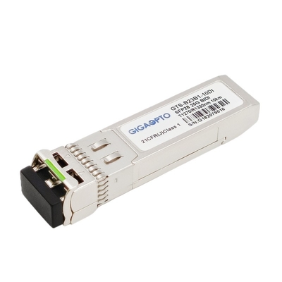 WDM SFP28 Optische Industriële Zendontvangermodule 10km LC-DOM 1270nm TX 1330nm RX