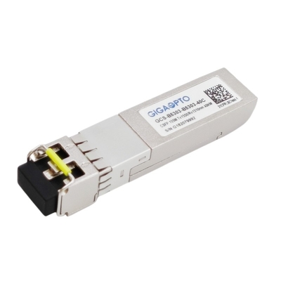 Dubbele BIDI 40km TX1550nm RX1310nm SM de Zendontvangerlc DOM van 100BASE BX CSFP