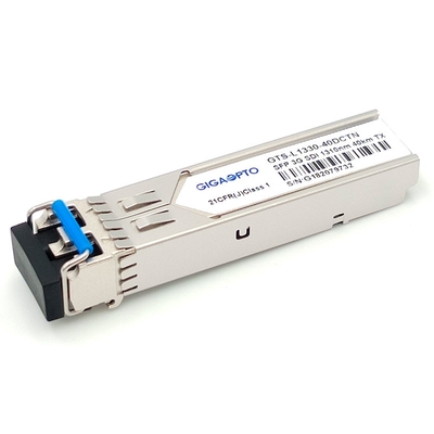 Videosfp de Zendontvanger Optische Zender 1310nm 40km van MSA niet Pinout 3Gbps voor BR HD/3G SDI