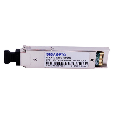 WDM ER60 Ethernet van 10Gbps XFP de Module van de Vezelzendontvanger 1330nm/1270nm 60km DOM