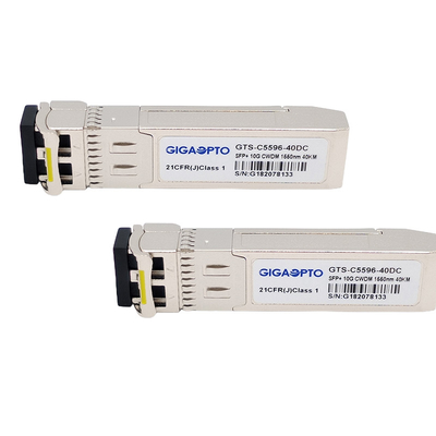 de Vezelzendontvanger 15dB SMF van 1270-1610nm CWDM 10Gbps SFP+ voor HPE CWDM-SFP10G-Xxxx