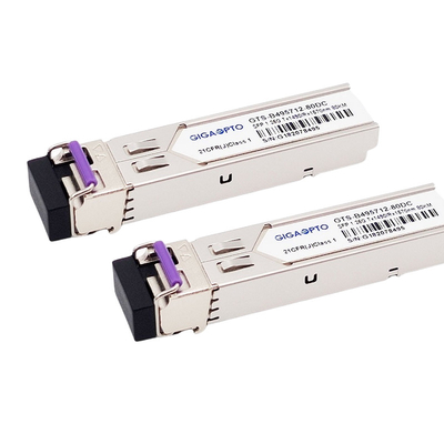 TX1490nmrx1570nm WDM 80km SMF DOM LC 1.25G Cisco Ethernet Zendontvanger GLC-bx80-u
