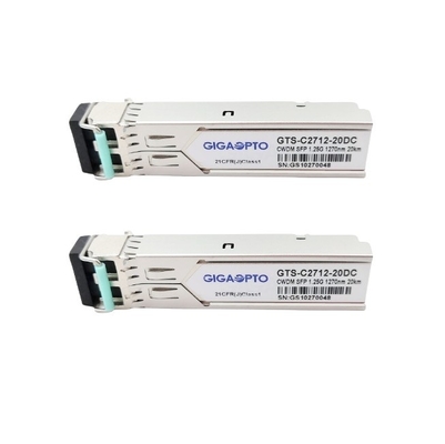 CWDM 1.5W SFP-transceiver voor en verbruik