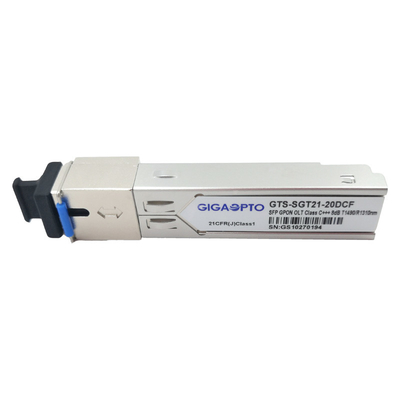 Van de de Zendontvangerklasse van SFP GPON OLT de Machts Optische Modules DDM van D 8dBm TX