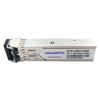 1.25G de Industriële Zendontvanger 1000base-SX 850nm 550m Duplexlc MMF DOM Module van SFP