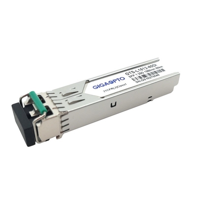 1000base-ZX 1.25G SFP 1550nm 80km Industriële Duplexlc SMF DOM Transceiver Module