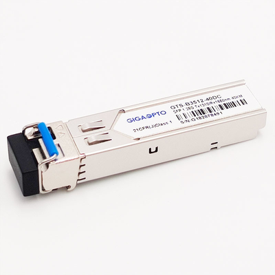 1000BASE-BX 1.25G BIDI SFP TX1310nm/RX1550nm 40km SMF LC DOM Zendontvangermodule