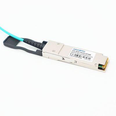 Parallelle Doorbraak Actieve Optische Kabel 100G QSFP28 aan de Ventilator uit AOC van 4x25G SFP28