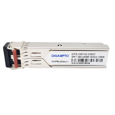 Duplexsfp-DOM van de Zendontvangermodule 1.25G 1000BASE CWDM 1270 1610nm 120km LC SMF