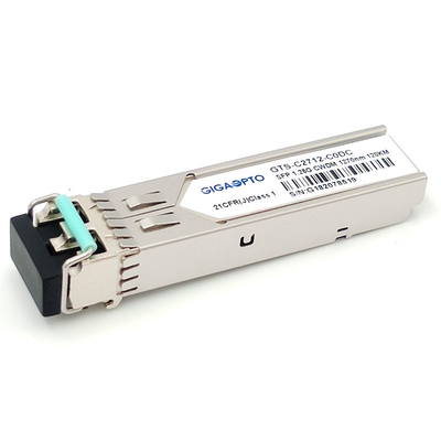 Duplexsfp-DOM van de Zendontvangermodule 1.25G 1000BASE CWDM 1270 1610nm 120km LC SMF
