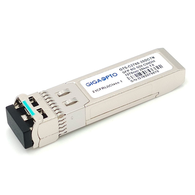 6G SDI SMPTE CWDM SFP 1270nm-1450nm 20km Enige de Zendermodule niet-MSA van SMF LC