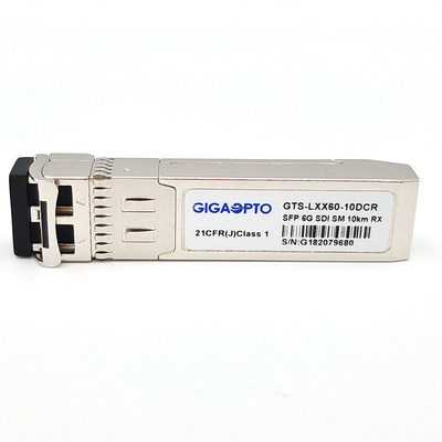 6G SDI SMPTE SFP SPELD 10km Enige de Ontvangersmodules MSA van SMF LC