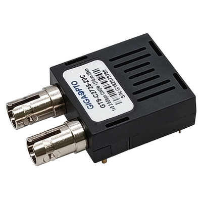 De Optische Zendontvanger 2.5Gbps CWDM 1270nm 1610nm 20km van DFB 1x9 de Duplexmodule van Sc ST FC SMF