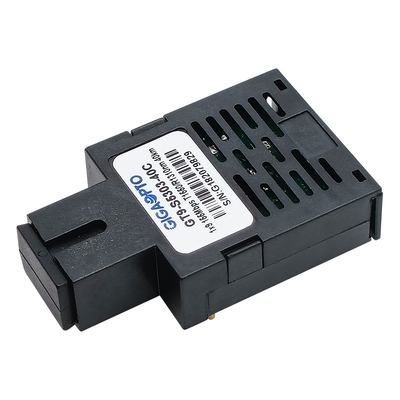 Optische de Zendontvangerpecl LVPECL Module BIDI TX1550nm RX1310nm 40km SMF-Sc FC ST van 155Mbps 1x9