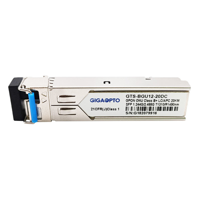 ONU-de Modulesmf Tx1310nm Rx1490nm LC APC van de Klassenb+ GPON SFP Zendontvanger