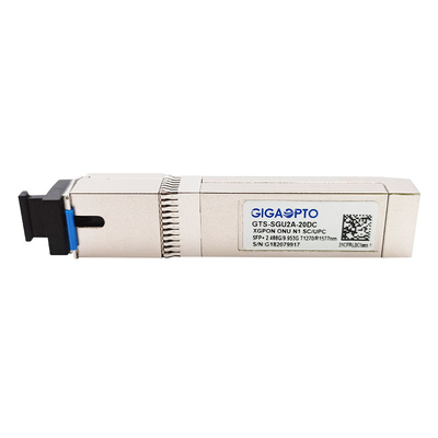 Van de de Zendontvangermodule Tx2.488G /Rx 9.953G 1270nm 1577nm SMF van XGPON ONU N1 SFP+ Sc UPC 20km
