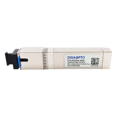 van de de Zendontvangermodule 1270nm 1577nm SMF van 9.953Gbps XGS PON ONU SFP+ APC 20km DOM van Sc