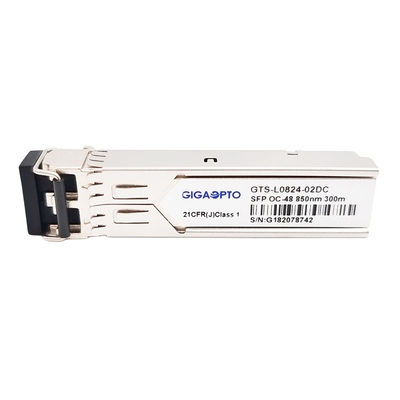 2.5Gbps SFP oc-48/stm-16 SR-0 850nm 300m MMF Duplexlc DOM Transceiver Module