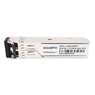 Oc-3/stm-1 SR-0 155Mbps 1310nm MMF 2km SFP-Duplexlc DOM van de Zendontvangermodule