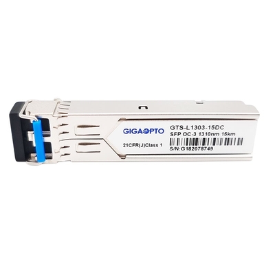 155Mbps SFP oc-3/stm-1 IRL-1 15km 1310nm Duplexlc SMF DOM Transceiver Module