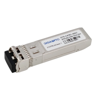 Van de de Wijzezendontvanger van LC SMF Enige van de de Vezelmodule DOM 25GBASE ERL CWDM SFP28 1470nm 1570nm 30km