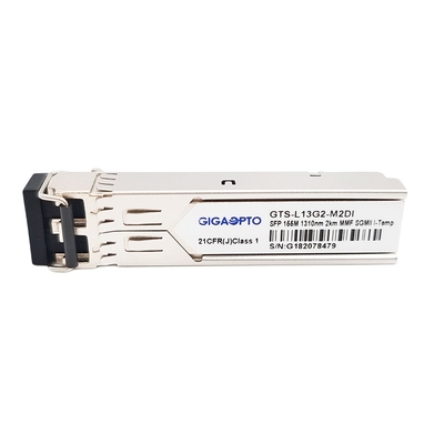 100BASE Optische de Zendontvangermodule van FX SFP voor Gigabit Ethernet 2km Duplex de Vezelzendontvanger van 155Mbps 1310nm