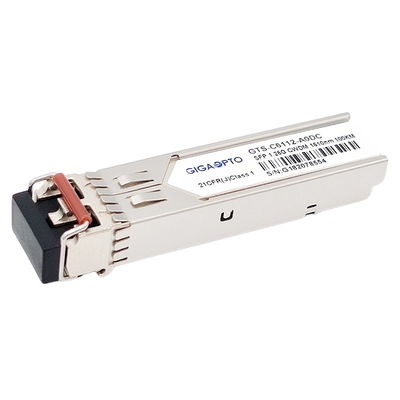 1.25G 1270 ~1610nm 100km de Zendontvangermodule SMF DOM Duplex LC van 1000BASE CWDM SFP