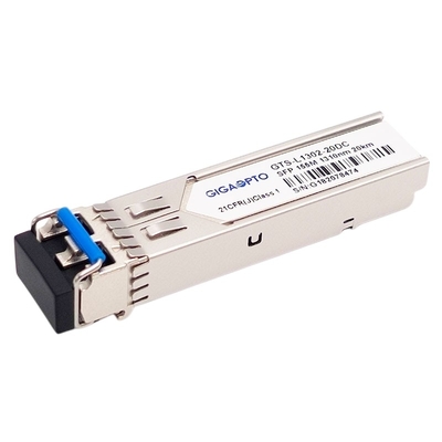 Optische Zendontvanger 20km SMF Duplexlc DOM Tx 1310nm Rx 1550nm van 100BASE LX 155Mbps SFP