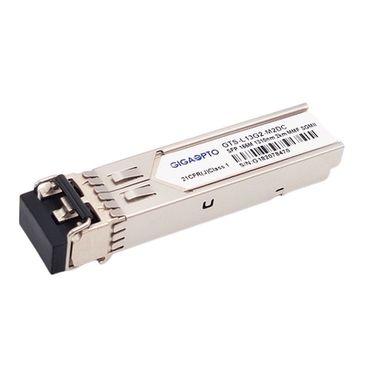 100BASE de Zendontvanger1310nm MMF 2km LC DOM Module For Gigabit Ethernet SFP Havens van FX SGMII SFP