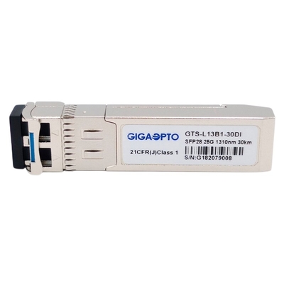 De industriële Optische Zendontvanger 1310nm 30km van SFP28 DOM van de de Zendontvangermodule van 25GBASE ER Lite SMF Optische
