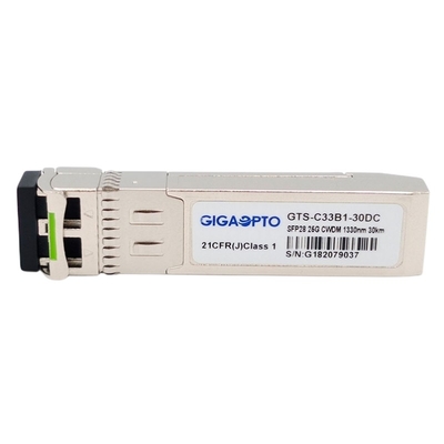 Optische de Zendontvanger1270nm~1370nm 30km LC SMF DOM van 25gbase-ER Lite CWDM SFP28