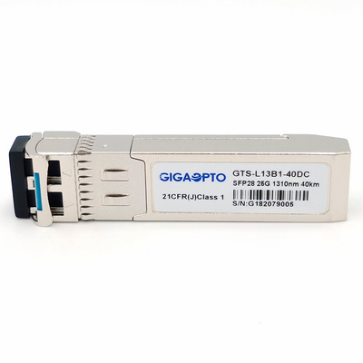 25GBASE de Optische Zendontvanger 1310n 40km van ER SFP28 Optische Moduleeml APD SMF LC DOM