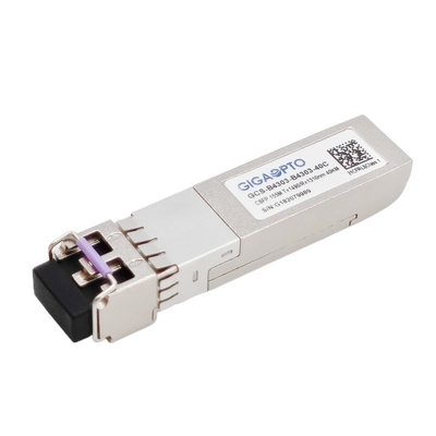 de Compacte SFP BIDI Zendontvanger LC 40km DOM van 2x 155Mbps 1310nm 1490nm