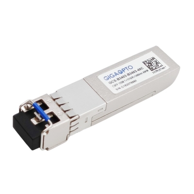 Dubbele Kanalen155mbps Compacte SFP BIDI Zendontvanger TX1310nm RX1490nm LC 40km DOM