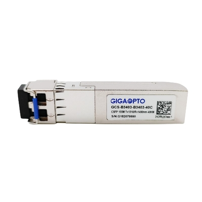 Dubbele Kanalen155mbps Compacte SFP BIDI Zendontvanger TX1310nm RX1490nm LC 40km DOM