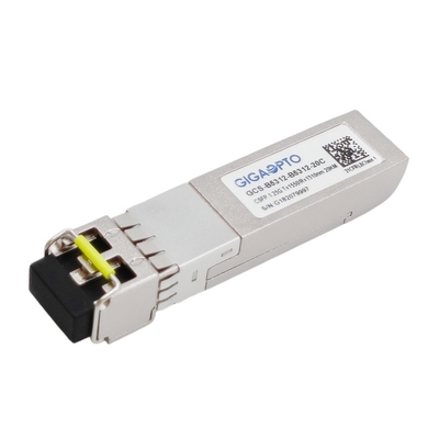 De dubbele Zendontvanger LX TX1550nm RX1310nm SMF 20km van 1.25G BIDI CSFP Sfp Module Enige Vezel