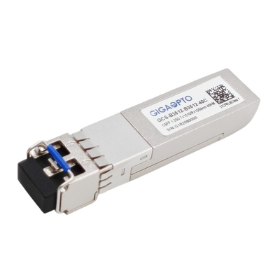 2 vezel1.244gbps Compacte SFP BIDI 1310nm 1550nm SMF 40km LC DOM