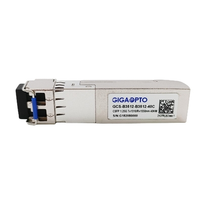 2 vezel1.244gbps Compacte SFP BIDI 1310nm 1550nm SMF 40km LC DOM