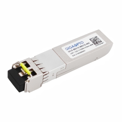 DUBBELE BIDI ZENDONTVANGER 40KM VAN 1000BASE CSFP DOM VAN TX1550 RX1310 SM LC