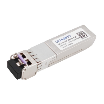 1000BASE CSFP Dubbele BIDI 120km TX1490 RX1550 SM LC DOM Transceiver