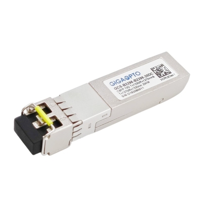 10G compacte Dubbele BIDI Zendontvanger 20km van SFP+ LC-DOM