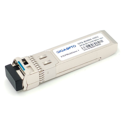 6G SDI SMPTE SFP BIDI LC TX1310nm RX1550nm 10km Zendontvangermodules MSA