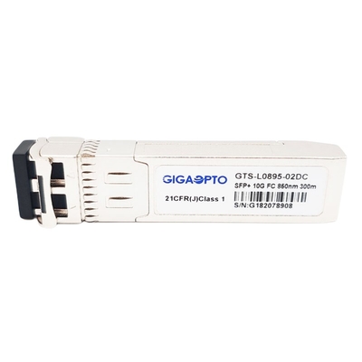 Van het de Vezelkanaal van SFP+ 10G FC 850nm MMF Module 300m LC-DOM