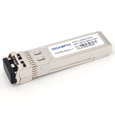 Van het de Vezelkanaal van SFP+ 10G FC 850nm MMF Module 300m LC-DOM